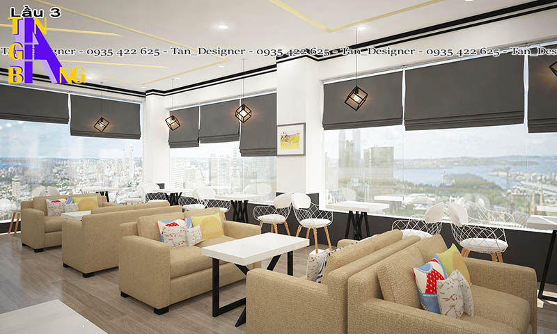 Thiết kế quán trà sữa ở TPHCM